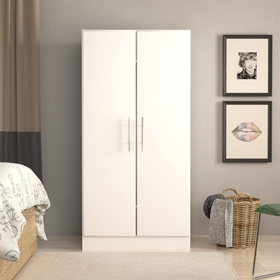 Mdf-Stoff-Schrank-hölzerne Garderobe Tür ODM 2 für Schlafzimmer