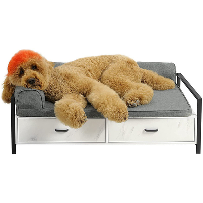 Hunde-Sofa Raised Dog Bed Wood-Schlafen Eco freundliches hölzernes