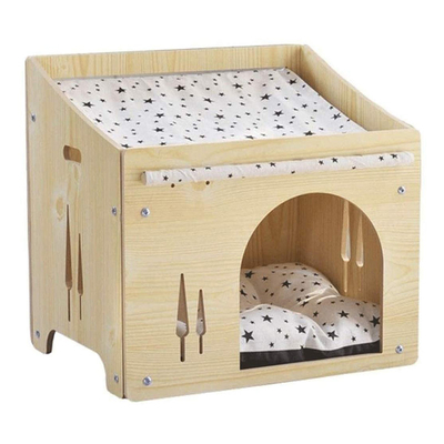 Kundengebundenes hölzernes Cat Shelter Room Timber Dog-Haus