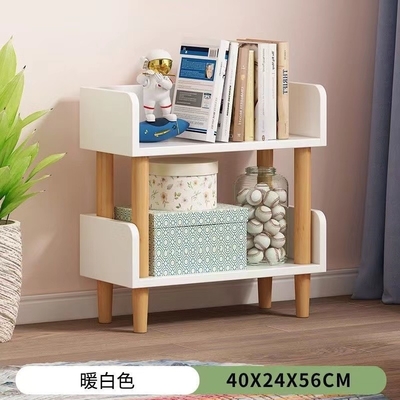 Des Spanplatten-Bücherregals 2 Soems hölzerner Bücherschrank des freistehenden Regals für das Schlafzimmer Mehrfarben