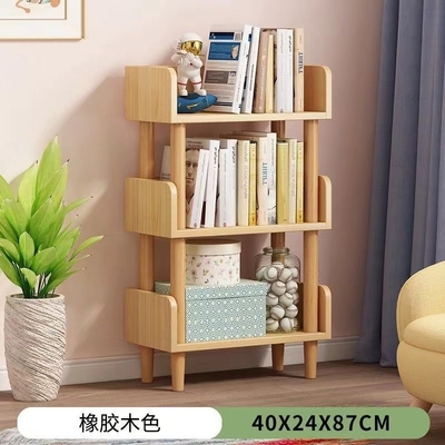 Des Spanplatten-Bücherregals 2 Soems hölzerner Bücherschrank des freistehenden Regals für das Schlafzimmer Mehrfarben