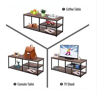 Organisator-Shelf Industrial Metal-Medien-Konsole Eco freundliche Fernsehen55inch