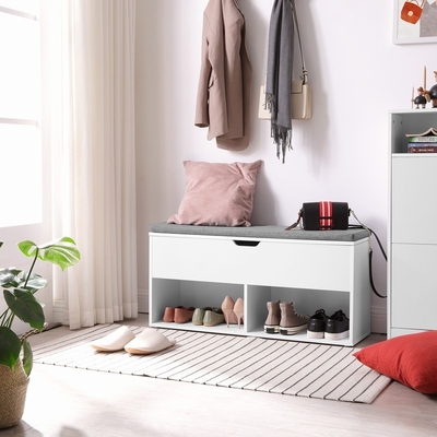 Sgs-Eingang-kleine Würfel-Schuhregal-Möbel-hölzerner Schuh-Schrank mit Seat