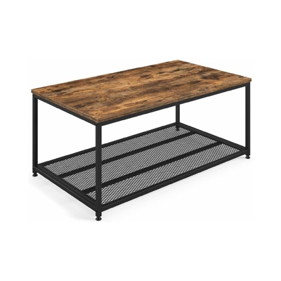 Industrielle Holz-und Metallcouchtisch-Verschachtelungs-Akzent-Tabellen