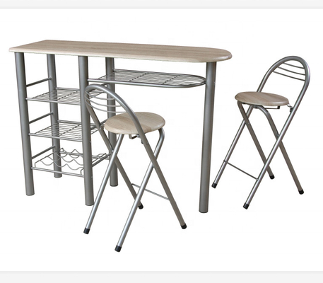 Speisetisch und Stuhl des Frühstücks-3PCS stellten Gegenspitzenküchentisch ein