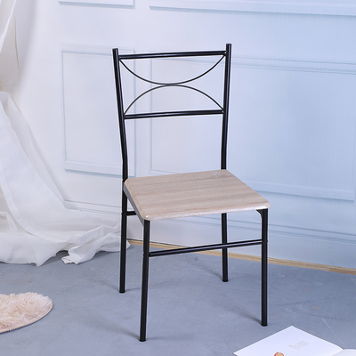 Kommerzieller stapelbarer Chiavari-Holz-Metall-Esszimmerstuhl für das Wohnzimmer-Restaurant