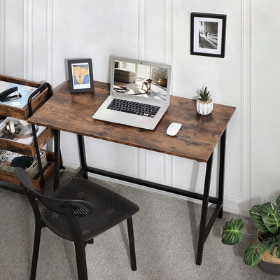 Nordischer Büro-Computertisch-industrielles Schreibtisch-Holz-Metall FSC