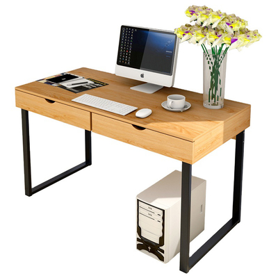 Nordischer hölzerner ergonomischer Büro-Computertisch-Student Hostel Study Table