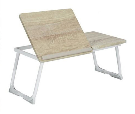 Tragbares hölzernes Laptop-Bett Tray Desk Adjustable Laptop Table für Bett