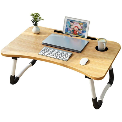 Multifunktions-hölzerne faltbare Studien-Tabelle MDF für Bett Tray Home
