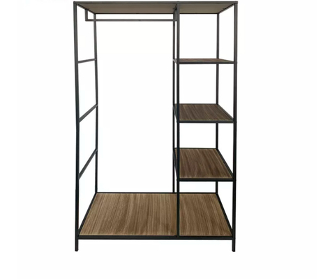Metall und Stoff-Speicher-Gestell MDF hölzernes für Schlafzimmer