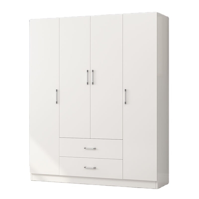 Grad E1 hölzerner moderner Garderoben-Kabinett-Kleiderschrank mit Fach