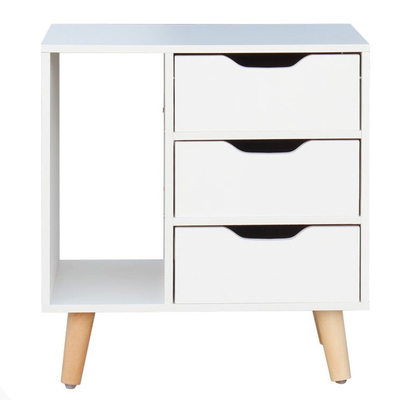 Schlafzimmer Kopfende-Kabinett-Möbel 28 Zoll Nightstand MDF hölzerne