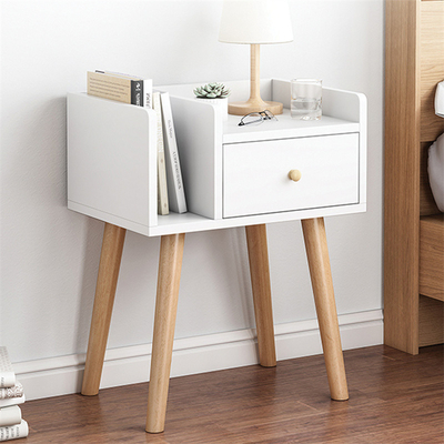 Skandinavier MDF-Bauholz-Nachttisch-Sperrholz Nightstand mit Fach