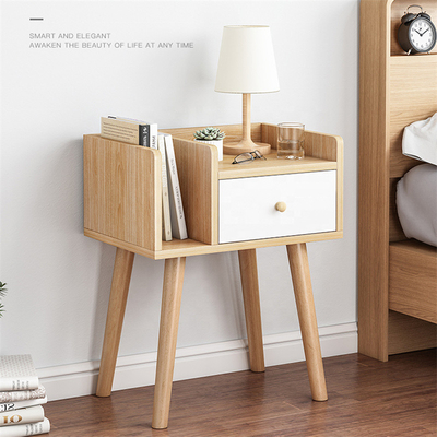 Skandinavier MDF-Bauholz-Nachttisch-Sperrholz Nightstand mit Fach