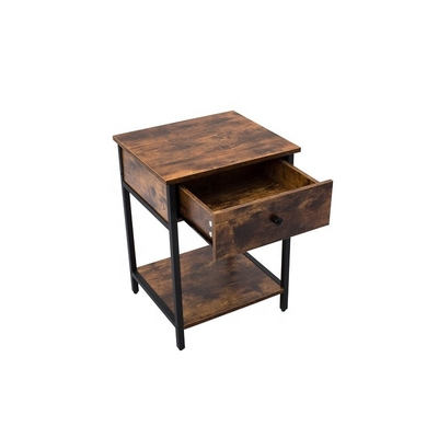 Kundengebundener Metallbauholz-Nachttisch-Organisator Cabinet