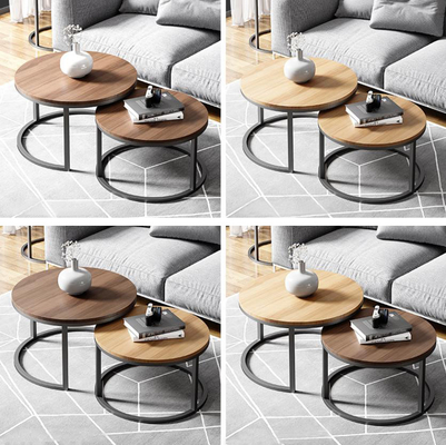 Metallkörper hölzern ringsum Kreisnistencouchtische für Sofa BedSide